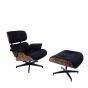 bluefurn fåtölj med Hocker XL | Eames stil EA670