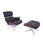 bluefurn fåtölj med Hocker XL | Eames stil EA670