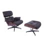 bluefurn fåtölj med Hocker XL | Eames stil EA670