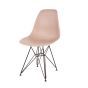 Eames stil DSR | spisestue stol Svart base matt