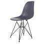 Eames stil DSR | spisestue stol Svart base matt