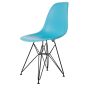 Eames stil DSR | spisestue stol Svart base matt