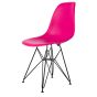 Eames stil DSR | spisestue stol Svart base matt