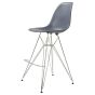 bluefurn Taburete de barra estera | Eames estilo DSR