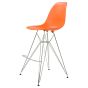 bluefurn Taburete de barra estera | Eames estilo DSR