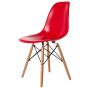 bluefurn jadalnia krzesło błyszczące | Eames styl DS wood