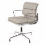 Eames conference chair EA208 leather grey