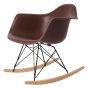 Eames stil RAR | gyngestol Svart base