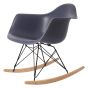 Eames stil RAR | gyngestol Svart base