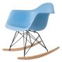 Eames stil RAR | gyngestol Svart base