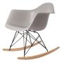 Eames stil RAR | gyngestol Svart base