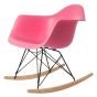Eames stil RAR | gyngestol Svart base