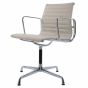 Sedia da conferenza Eames EA108 in pelle grigia