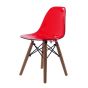 Eames style DSW | chaise pour enfants juniors transparent