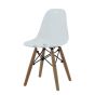 Eames style DSW | chaise pour enfants juniors transparent
