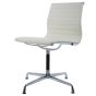 bluefurn conference stol Skinn på glides uten armlener | Eames stil EA105