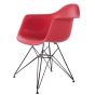 bluefurn eetkamerstoel Zwart frame | Eames stijl DAR
