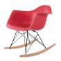 Eames stil RAR | gyngestol Svart base