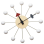 Nelson style Ball Clock | wall clock white