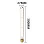 Edison Retro Glass Filament | Bombilla 60W-300mm transparente