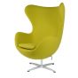 bluefurn lounge stol Cashmere | Jacobsen stil Egg stol