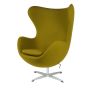 bluefurn lounge stol Cashmere | Jacobsen stil Egg stol