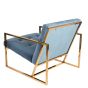 bluefurn lounge stol | Bluefurn Vintage Velvet Lounge