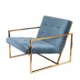 bluefurn lounge stol | Bluefurn Vintage Velvet Lounge