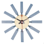 bluefurn horloge murale | Nelson style Block clock