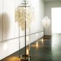 Panton stile Shell style lamp | Faretto da pavimento Madreperla