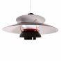 Candeeiro suspenso Poul Henningsen PH50 preto