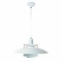 Candeeiro suspenso Poul Henningsen PH50 azul-claro