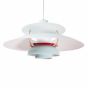 Candeeiro suspenso Poul Henningsen PH50 azul-claro