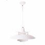 Candeeiro suspenso Poul Henningsen PH50 branco