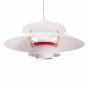 Candeeiro suspenso Poul Henningsen PH50 branco