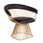 Platner stil Wire stol | Matsal stol Utlopp