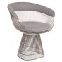 bluefurn silla de comedor pequeño | Platner estilo Wire silla
