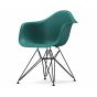 bluefurn eetkamerstoel Zwart frame | Eames stijl DAR