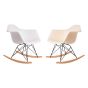Eames stil RAR | gyngestol Svart base