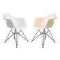 bluefurn eetkamerstoel Zwart frame | Eames stijl DAR