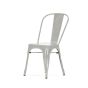 Pauchard style Chaise dextérieur de style Tolix | Chaise de terrasse sans accoudoirs