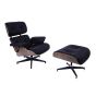 bluefurn fåtölj med Hocker XL | Eames stil EA670