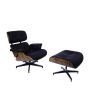 bluefurn Lounge chair with Hocker | Eames style EA670