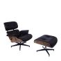 bluefurn Lounge chair with Hocker XL | Eames style EA670