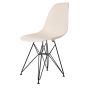 Eames styl DSR | jadalnia krzesło Czarna podstawa matowa