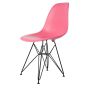 Eames style DSR | dining chair Black base matte
