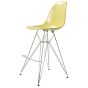 Eames styl DSR | krzesło barowe lśniący