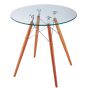 bluefurn table dappoint | Eames style inspired CTW transparent