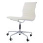 bluefurn conference Chair Leather on castors no arms | Eames style EA105