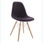 bluefurn cadeira de jantar fibra de vidro estofados | Eames estilo DSW